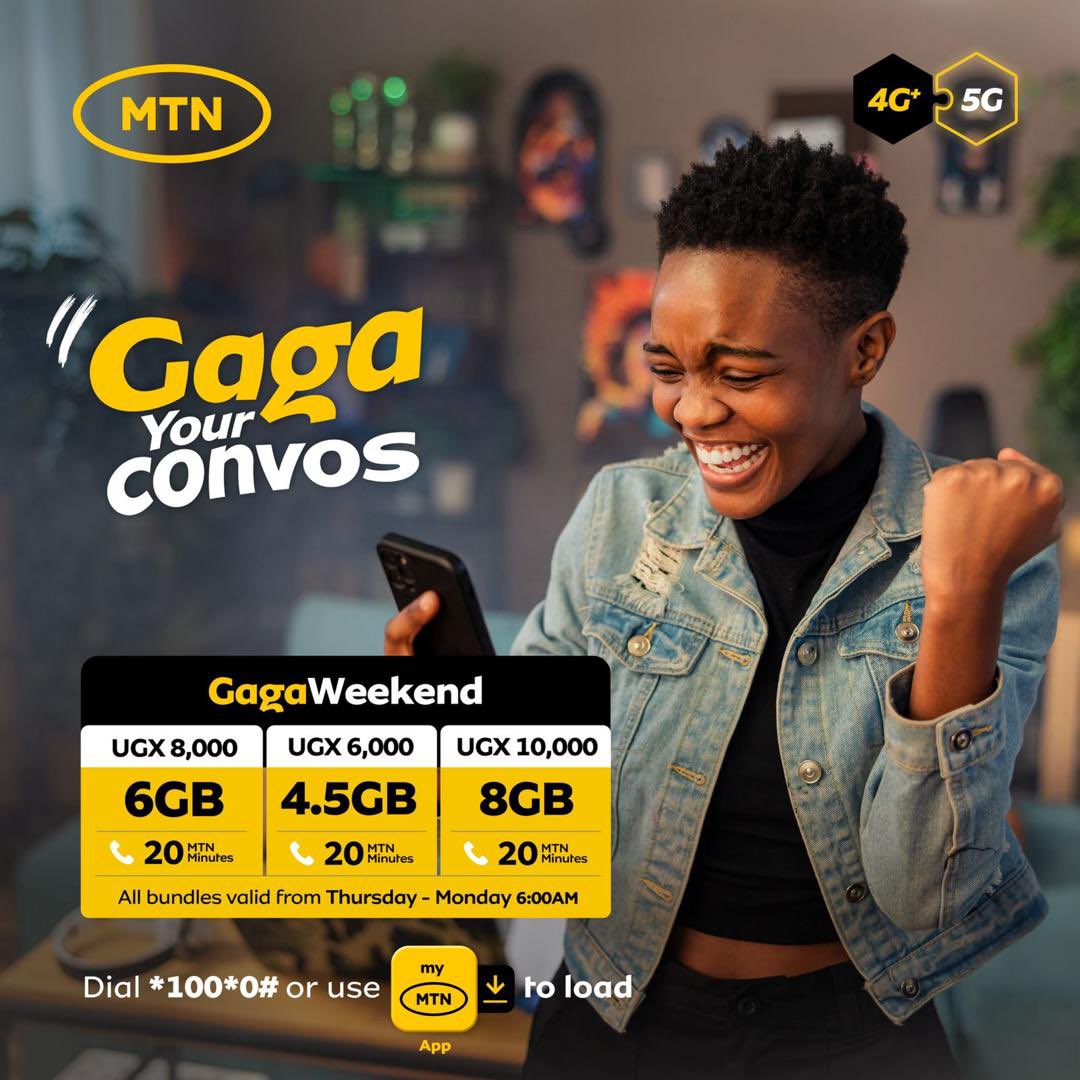 FREE DATA, Your weekend plans need serious GBs. 🔥

Choose your Gaga Weekend bundle:
4.5GB, 6GB, or 8GB valid till Monday 6AM.

Comment #GagaWeekend and win FREE data.