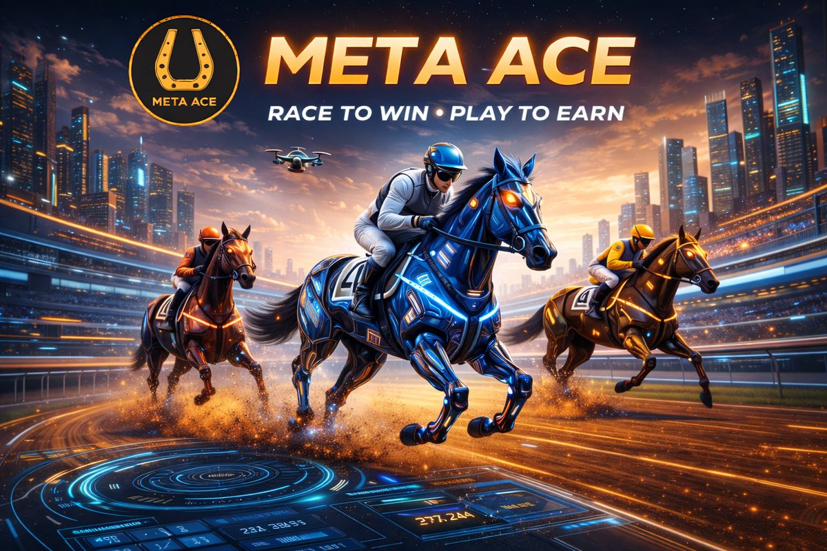 AceMeta2025's tweet image. Race to win. Play to earn.
In Meta Ace, advanced technology meets real competition — where every move, every upgrade, and every strategy can lead to victory.

#MetaAce #RaceToWin #PlayToEarn #DigitalHorseRacing #GameFi #NFTGame #Metaverse #BlockchainGaming #RaceAndEarn