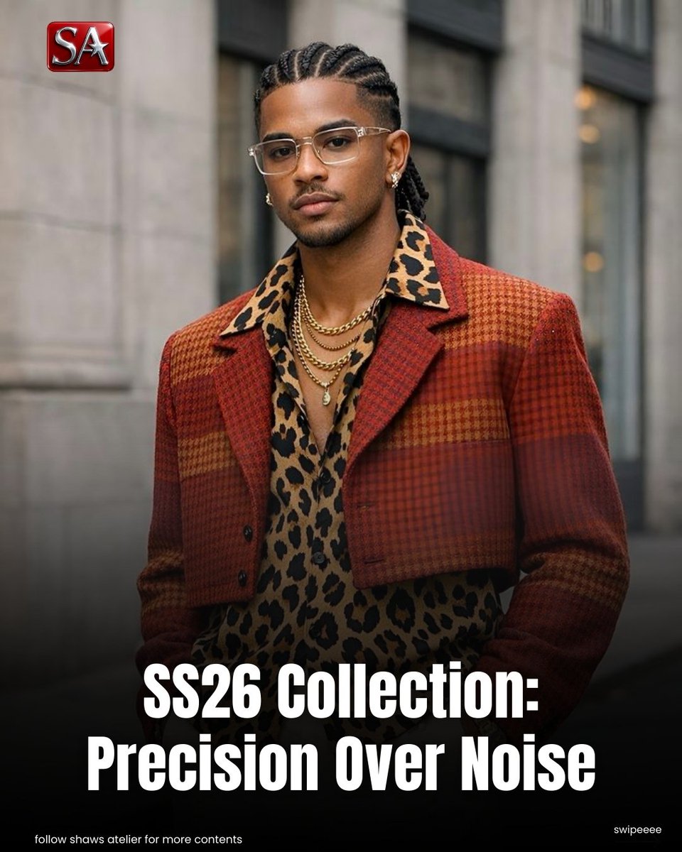 Shawsatelier's tweet image. Precision over noise.
SS26 Collection is built on structure, restraint, and intentional design.
No trends. Just clarity executed well.

#SS26Collection #PremiumFashion #MinimalStyle