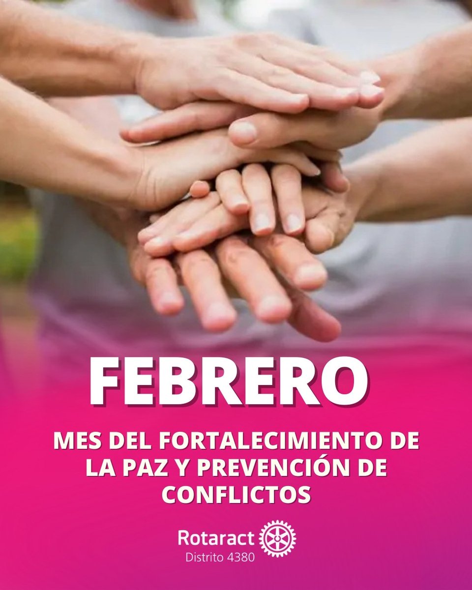 • Mes de la Paz y la Prevención de Conflictos 🫂⚙️

No solo deseamos la paz, la construimos mediante la educación, el diálogo y el desarrollo sostenible. 🕊️✨