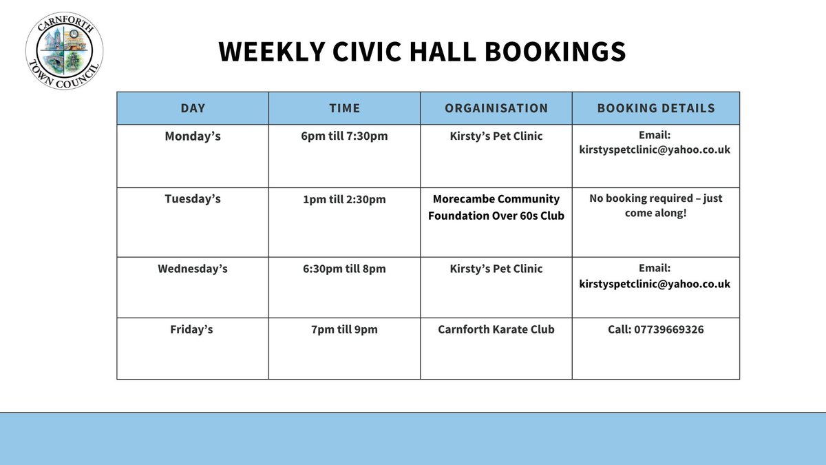 Carnforth Town Council tweet media