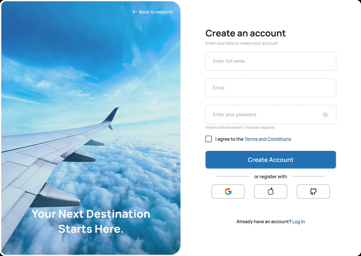 Purityjoseph06's tweet photo. Day 4/30
Signup Experience ✍
Designed a clean and frictionless sign up page focused on clarity and hierarchy.
The goal:
Make the first interaction effortless.
#30daysofUI #DesignWithTemiUX #Designchallenge https://t.co/1jD4obJjui