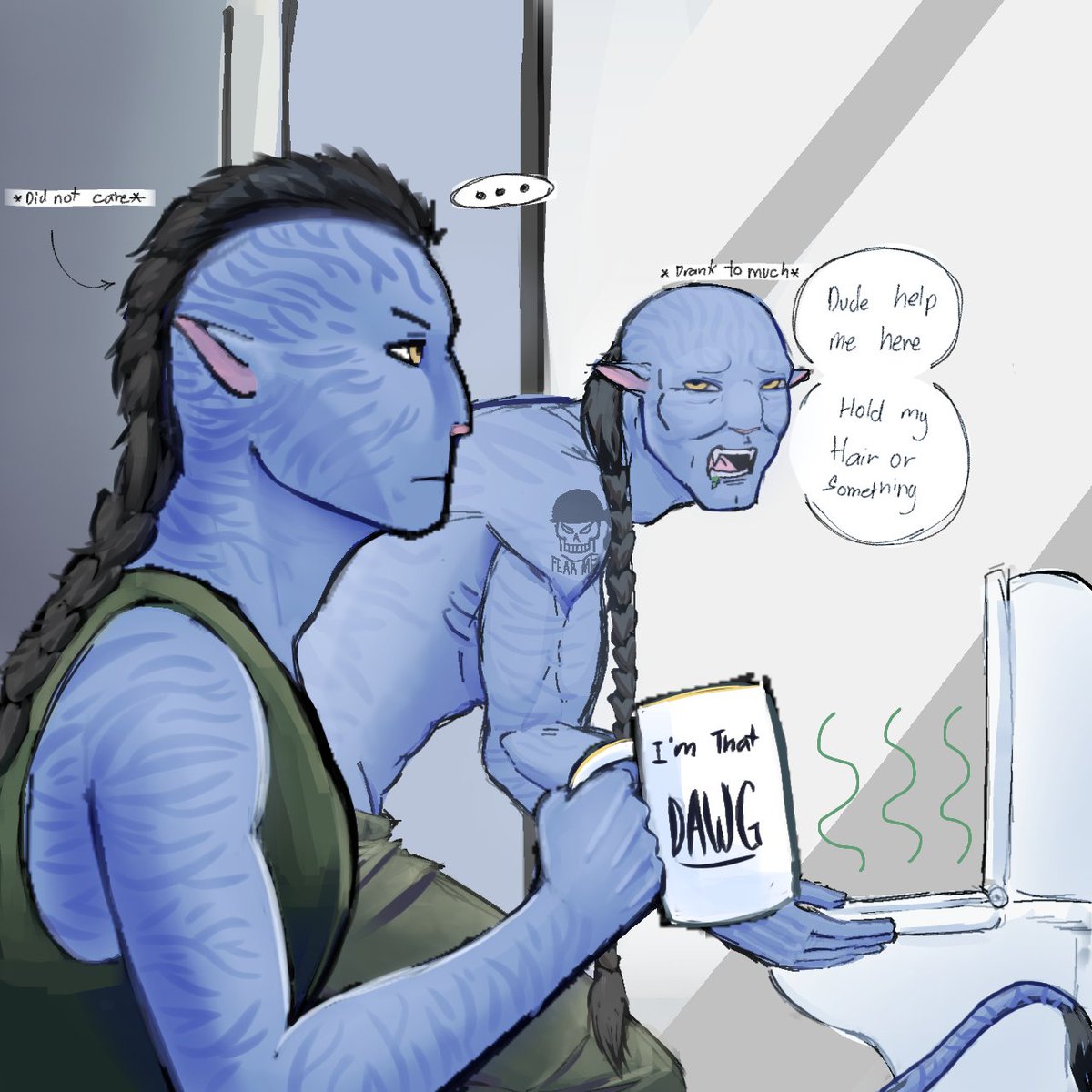 LenFang6767's tweet photo. She's not having it #Avatar #Lyle #LyleWainfleet #Zdawg https://t.co/AVtrqTzWbR