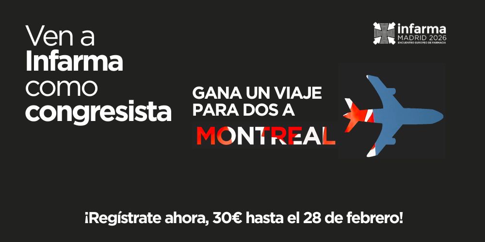 infarma_es's tweet photo. 📣Participa en el #DuelingInfarma, el juego exclusivo para #congresistas de #Infarma2026 con un viaje✈️a Montreal como premio y 2 entradas al Congreso de la @FIP_org. ¿Te atreves a jugar? Un viaje a Montreal para dos personas te está esperando.
Más info🔗https://t.co/CtT5sPkC8K https://t.co/p6G56Umv3S