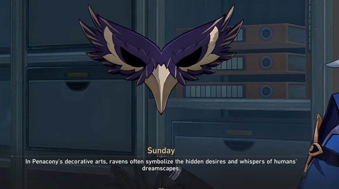 Who else thought this relates to Sunday's hidden perversions and sexual desires. The mask explicitly saying hey bro you're a pervert