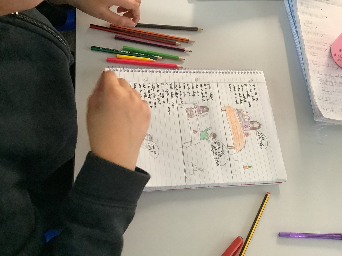 LittleStFrancis's tweet image. In #ReligiousEducation, Year 5  have been writing their  modern day temptations based on the temptation of Jesus. @BhamDES @RCBirmingham @BCPP__