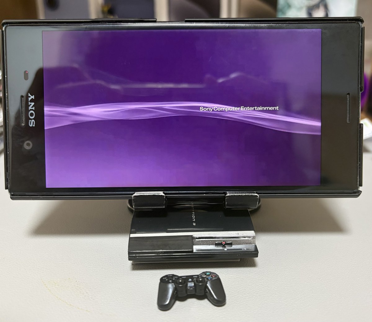 このツイートでFW3未満のPLAYSTATION3の起動画面がとても良いことが