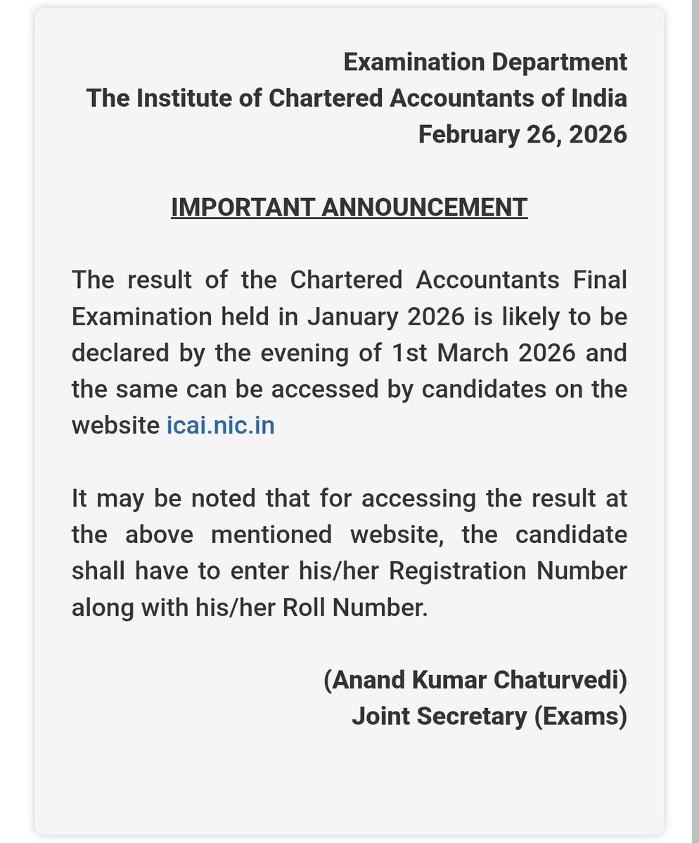 Institute of Chartered Accountants of India - ICAI tweet media