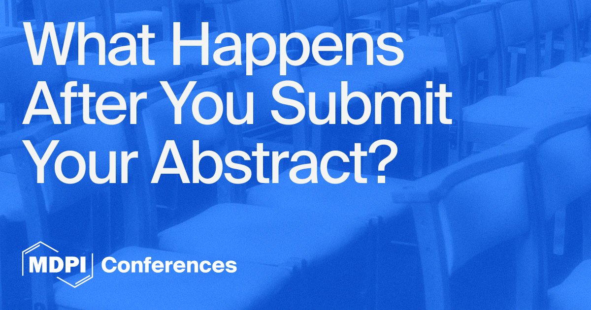 MDPI Conference tweet media