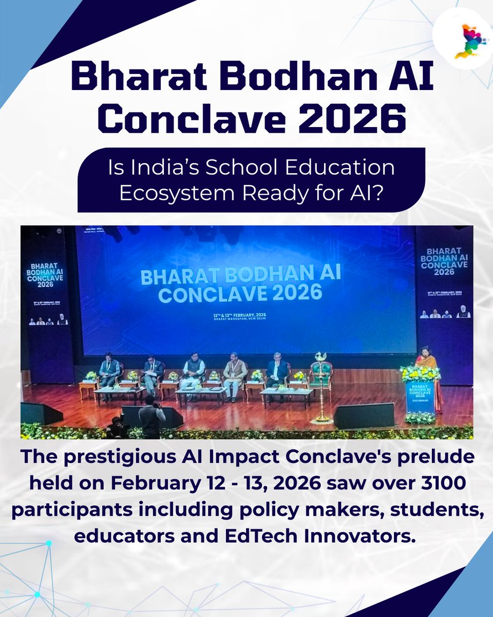 TheVoices_IGNOU's tweet photo. #AI is entering India’s education system, but unequal access, weak infrastructure, and limited training raise serious questions about real readiness. @EduMinOfIndia @dpradhanbjp @GoI_MeitY @elonmusk
https://t.co/1tI7yHATWI
#SOJNMS #IGNOU #TheVoicesIGNOU #BharatBodhan #AIConclave https://t.co/h7zek2SxoE