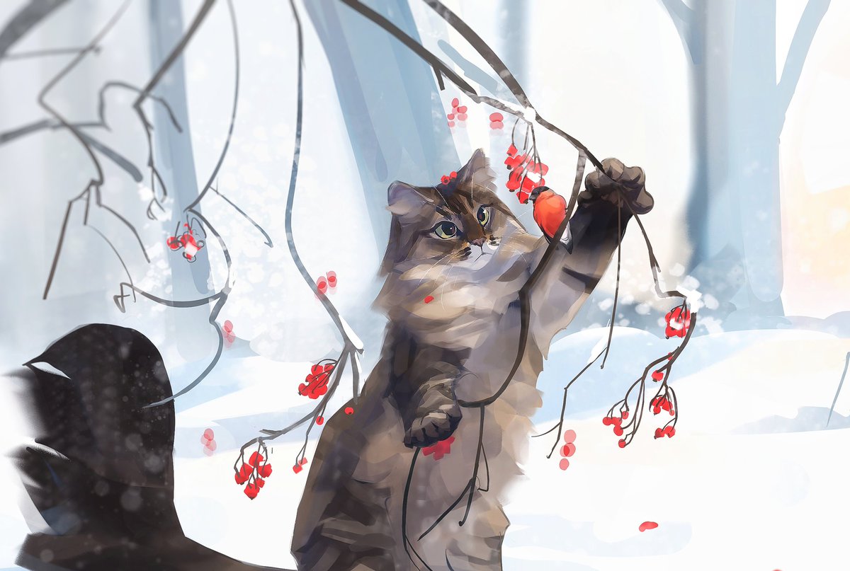BWSpace69's tweet photo. Share your art and nationality ❄️

My pet bear doesn't like that I only draw cats 😟 https://t.co/7NLxRKhBcB