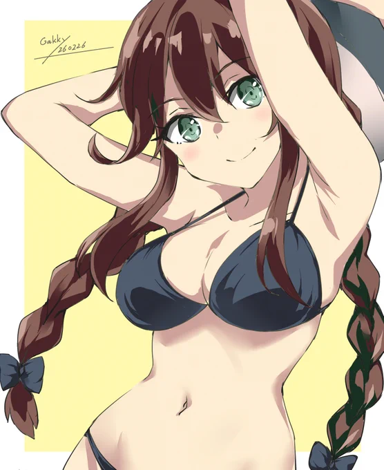 #艦これ版真剣お絵描き60分一本勝負_20260226 #艦これ版深夜の真剣お絵描き60分一本勝負 のしろん