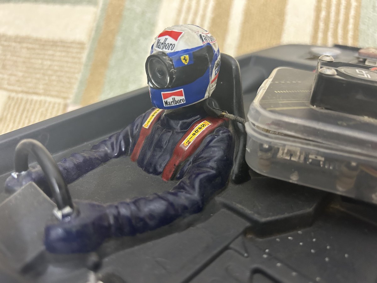tsuyopon_fpv's tweet photo. ちょっとカメラ位置というか頭の位置を再調整。もう少し高くしたほうがいいかもだけどまぁ、こんなもんかな。

#FPV_RC https://t.co/UdDuBkriCa