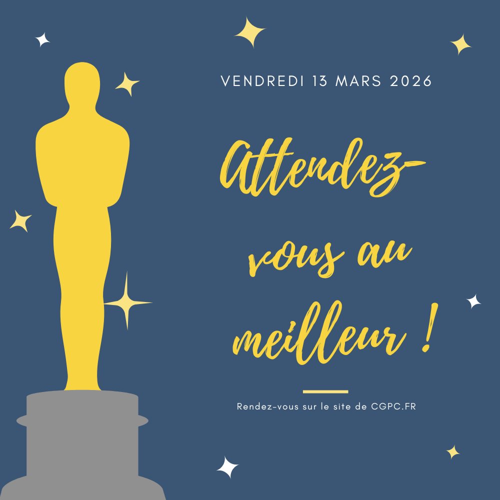 Vendredi 13 Mars 2026, Rendez-vous sur le site de CGPC.FR. Attendez-vous au meilleur !
