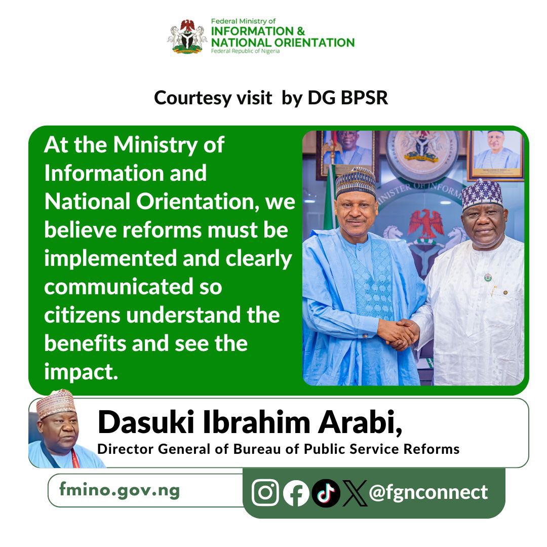 Reforms Bureau NGR #Reformerng tweet media