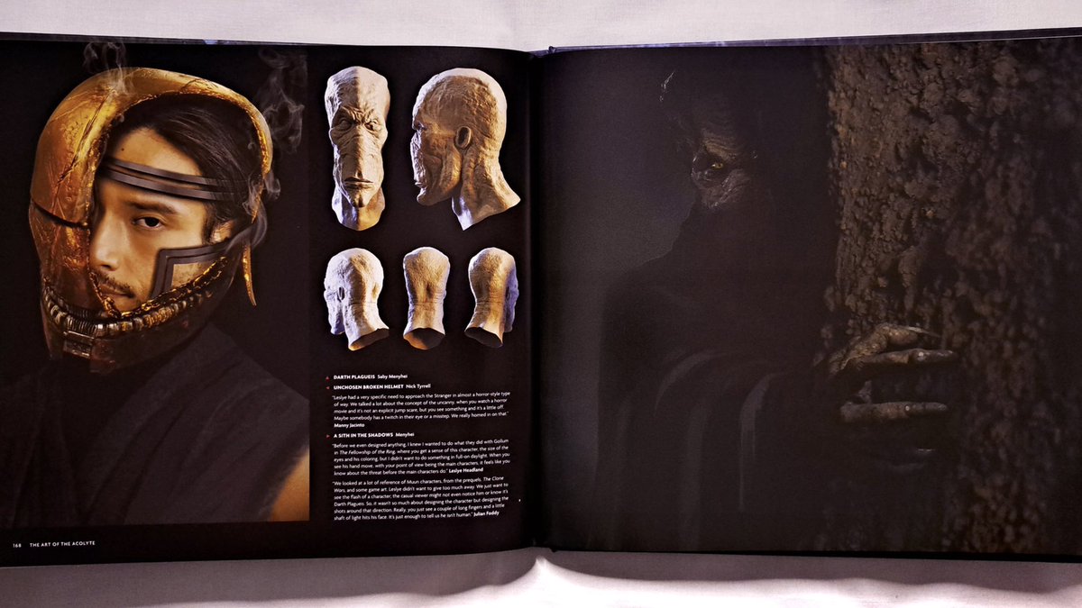 menyhei's tweet photo. The Art of Star Wars: The Acolyte is officially out.

Very proud to have my character design work featured in this beautiful book.

Huge thanks to Julian Foddy and the team at ILM for the opportunity.

Surreal seeing it in print.

#StarWars #TheAcolyte #ArtOfStarWars #ConceptArt https://t.co/6FTeTbgMHE