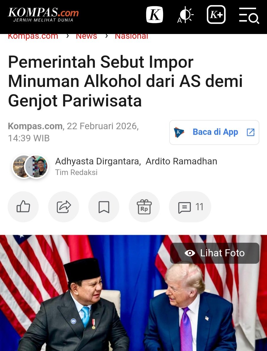 Semoga ada ulama yg dekat dgn Presiden dan berani mengingatkan hal ini langsung di hadapan beliau.