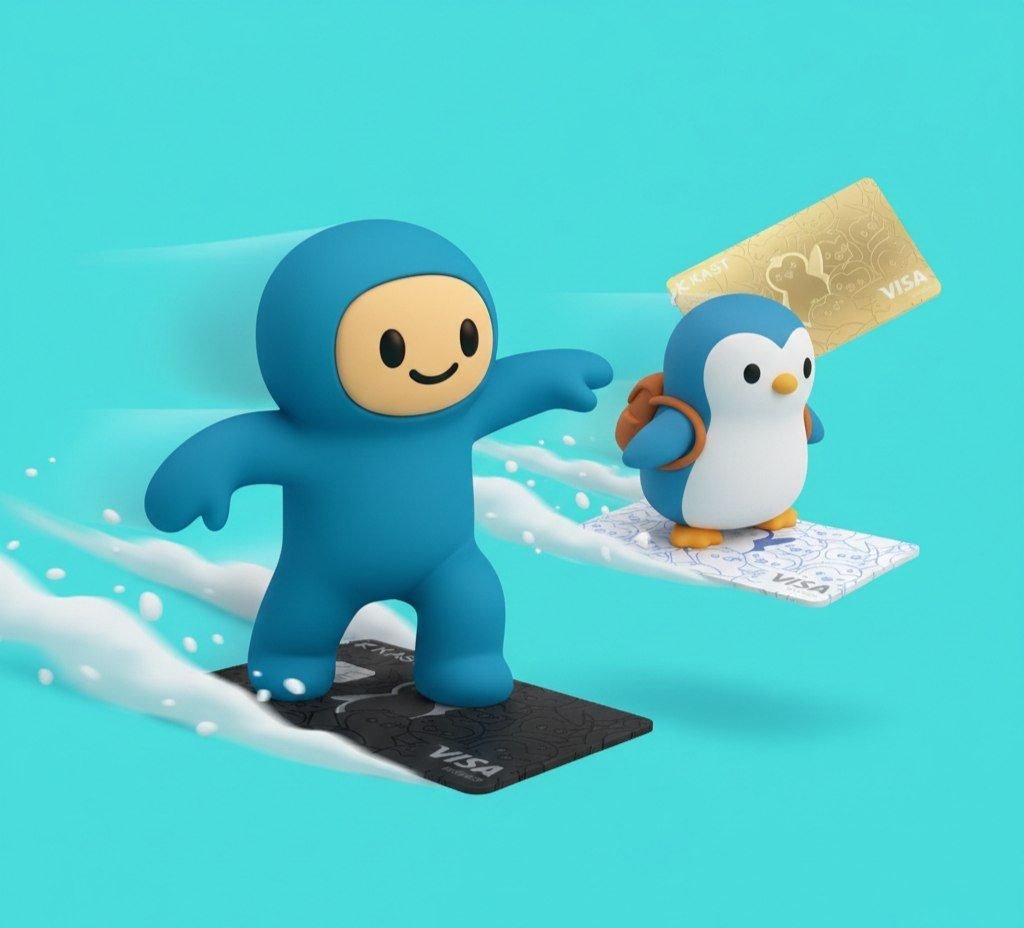 johnchrys05's tweet image. How soon would you expect a Pudgy Penguins Card in your wallet? 🐧 

Kast x @pudgypenguins waitlist is live 

#CryptoPayments thoughts?