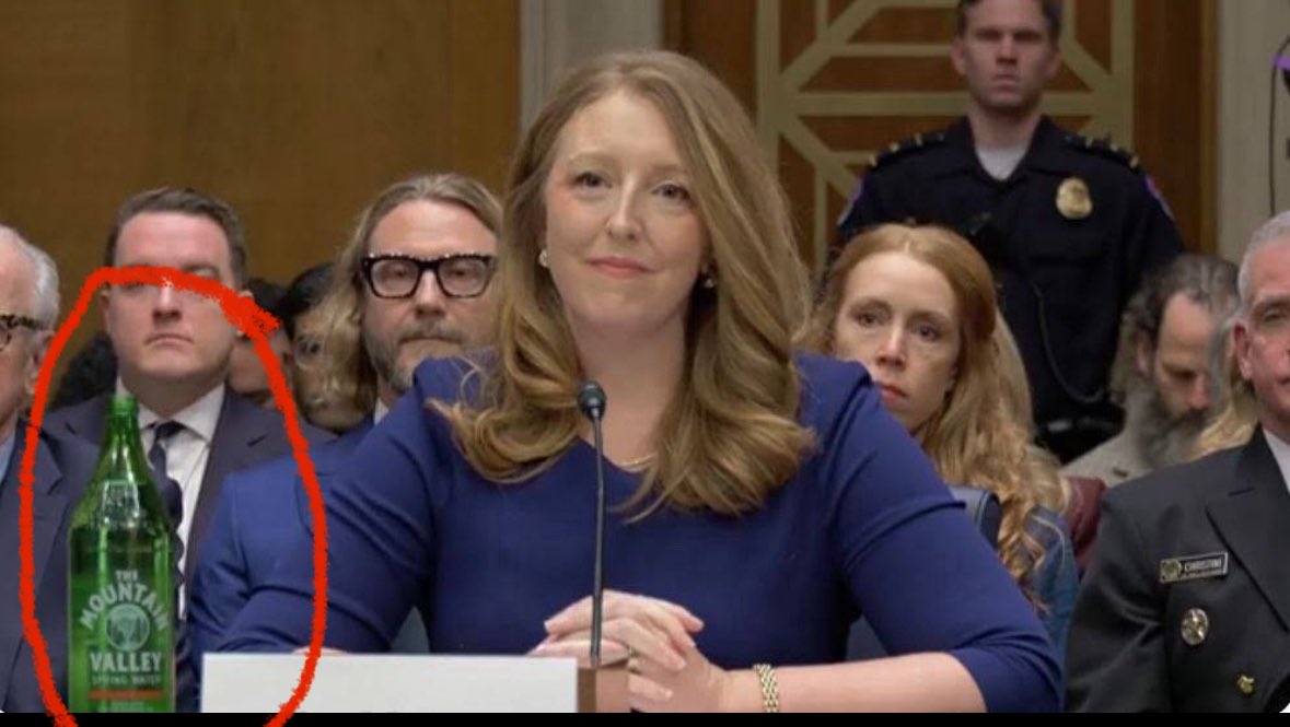 unhealthytruth's tweet image. I like the nominee for surgeon general  better than the current one who is on TV for what he did to RFK me &amp;amp; 10 others. 

My issue is her bottled water on  display, despite the federal lawsuit they have for 🤮arsenic  ☠️uranium  &amp;amp; 🤢bromoform since they were bought out by Primo.