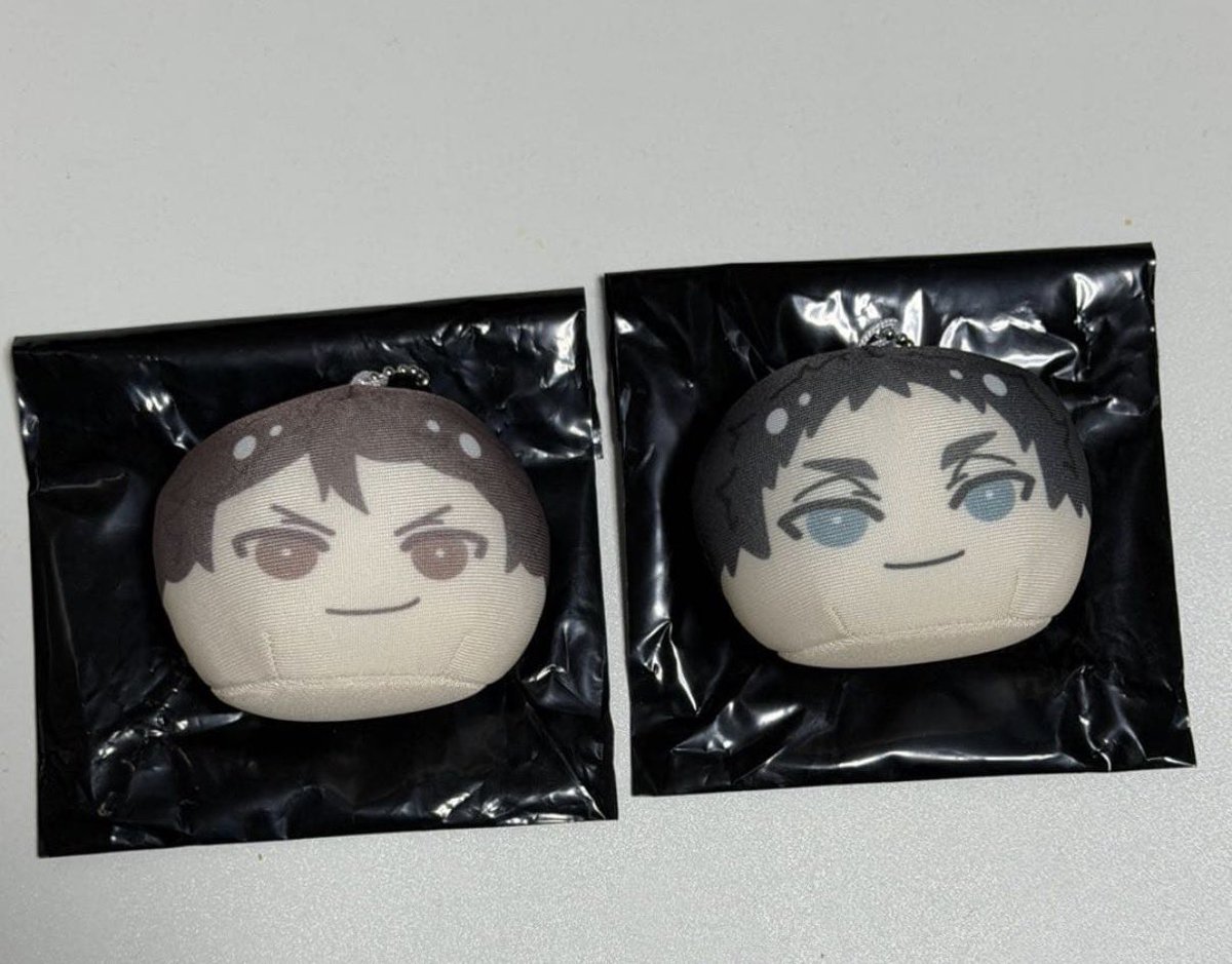 _tukikei_'s tweet photo. 【譲渡　交換】ハイキューにぎにぎマスコットおまんじゅうA B

纏めてのお取引優先になりますが、譲渡.交換での優劣ございません🌱お気軽にお声掛け下さい◎

求　定価+送料　月島蛍
譲　画像参照 https://t.co/OUPClcsN7b