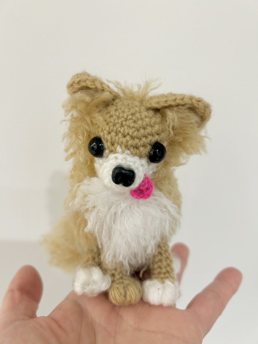 バ先であみぐるみの話したらお母さんの方から依頼を貰って初渡す用の子