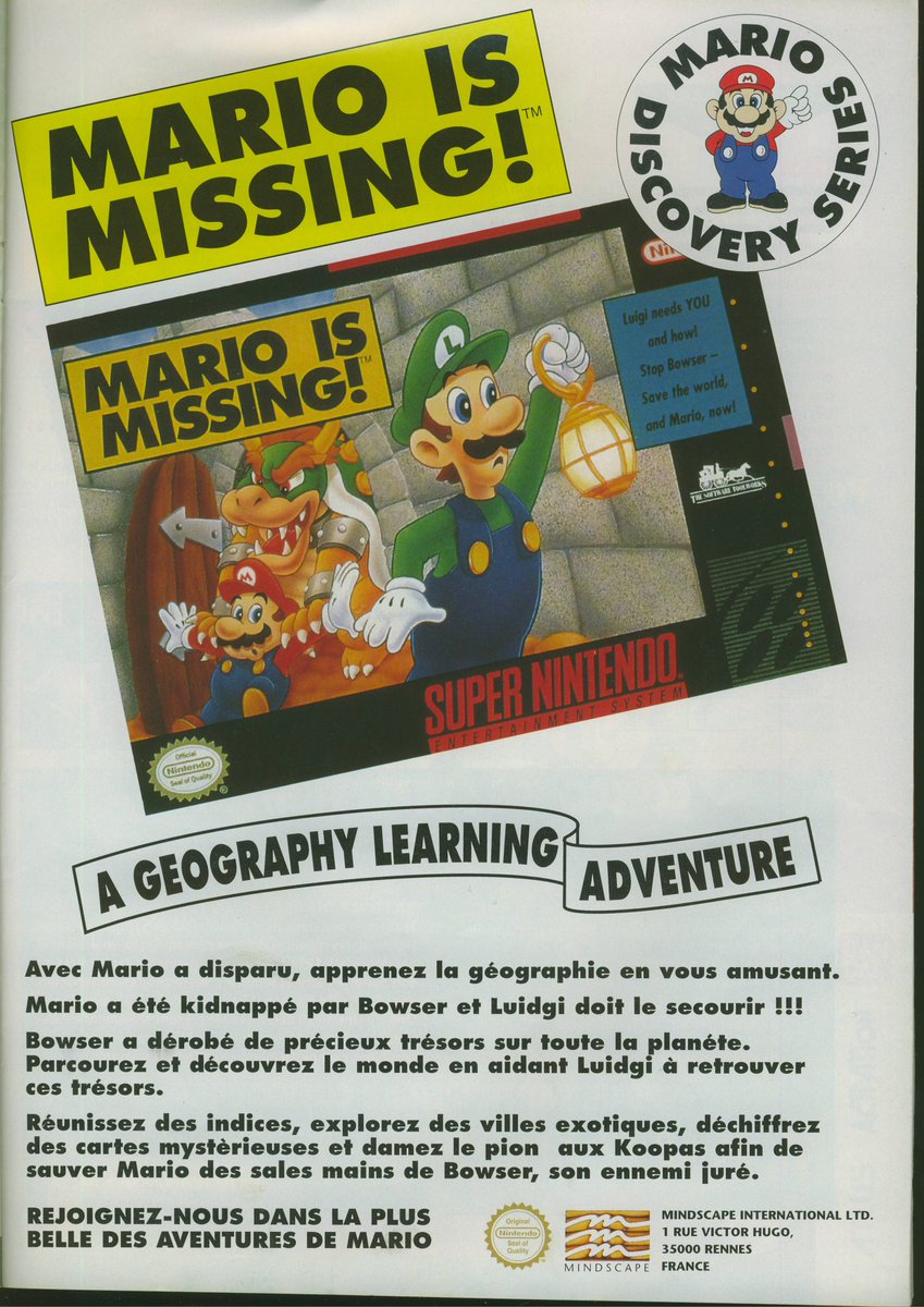 AllmightoFranky's tweet photo. La publicité papier JV #retro du jour bonjour!Pubs vues dans les #NintendoPlayer!Un concours #TMNT,#ArtOfFighting sur #Snes,Les pads #AsciiWare et #MarioisMissing sur #Supernes!! #nintendo #retrogaming #oldschool #80s #90s https://t.co/6th1c8nPGj