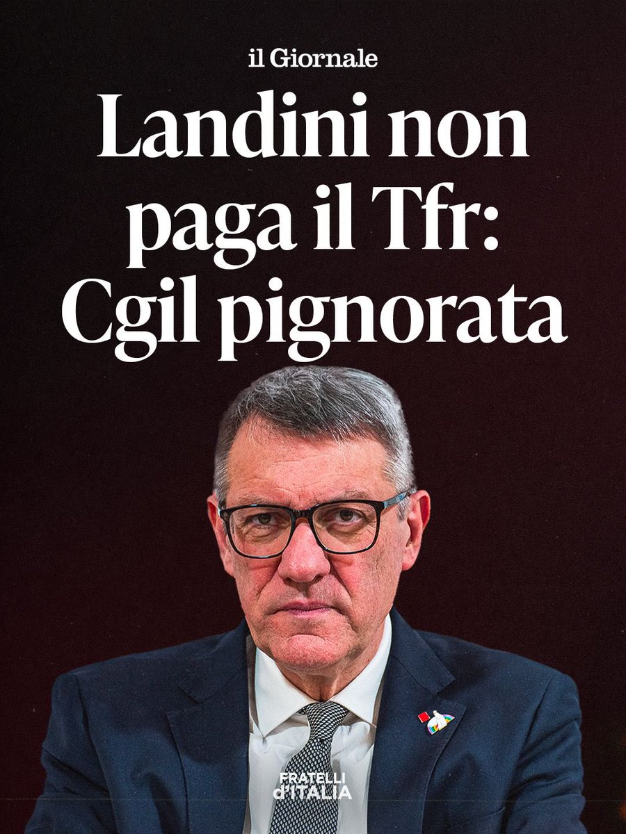 Conti pignorati, credibilità esaurita. Landini ne ha combinata un’altra delle sue, questa volta sulla pelle di un dipendente della Cgil che per ben due anni si è visto negare il pagamento del proprio TFR.

Una vicenda che ha dell’inverosimile, perché avvenuta all’interno di un