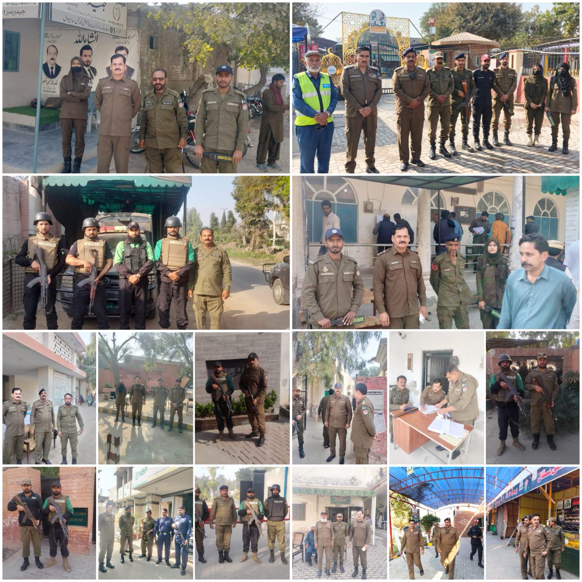 Sahiwalpoliceo1's tweet image. ساہیوال پولیس ہائی سیکیورٹی جیل، نگہبان رمضان بازار، ضلع کچہری اور دیگر اہم سرکاری عمارات کی سیکیورٹی ہائی الرٹ — اہلکاران اپنی ڈیوٹی مستعدی سے سر انجام دیتے ہوئے
#SahiwalPolice
#HighAlert
#SecurityOnHighAlert
#SafeSahiwal
#PublicSafety
#RamzanSecurity