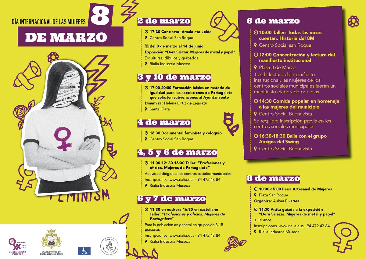 Programa 8M Portugalete ⬇️⬇️⬇️