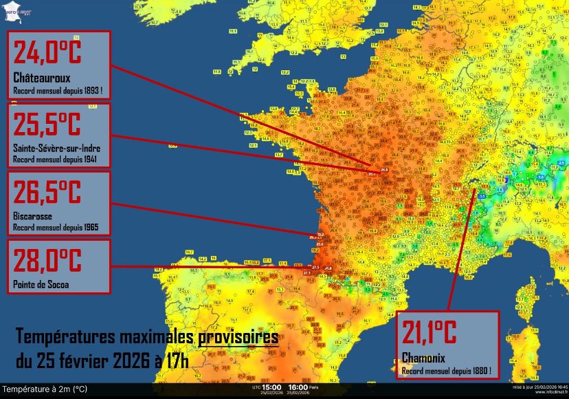 PixieTruth's tweet photo. This is what weather manipulation and Geo engineering looks like. Last week I was in France and it was cold and flooding everywhere. This week record heatwave for February. ✈️✈️✈️
#NotNormal #NotClimateChange #GeoEngineering https://t.co/xYe3hkdEuI