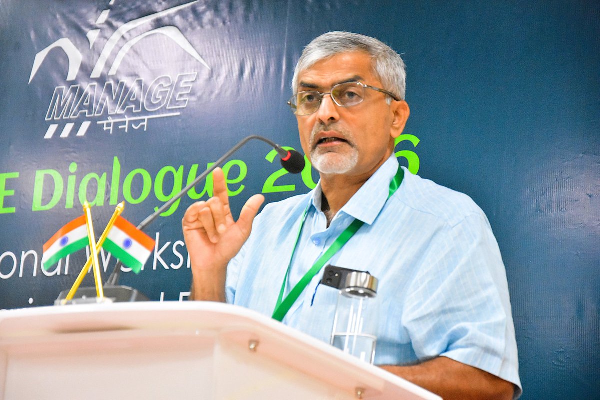 VshFarmTV's tweet photo. At International workshop at MANAGE Hyderabad today https://t.co/twXVIDy97O