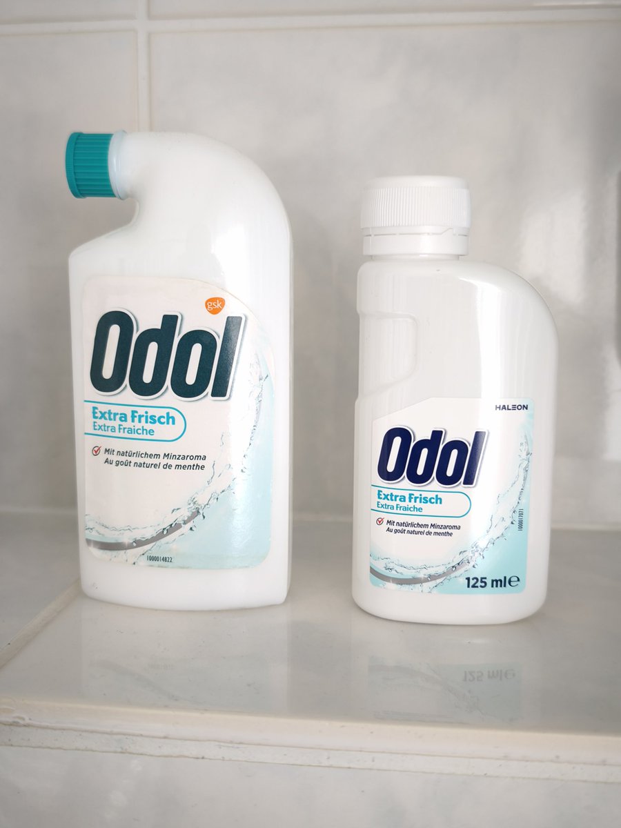 Ikone weicht Standard!
"Wir haben eine Designflasche, die blind unter tausenden sicher ertastbar ist.
Das müssen wir dringend ändern."
Muss ich mir das "Produktteam-Meeting" so vorstellen?
Kollektiv-Ästhetik. Alles gleich. 
Wie kann man nur?