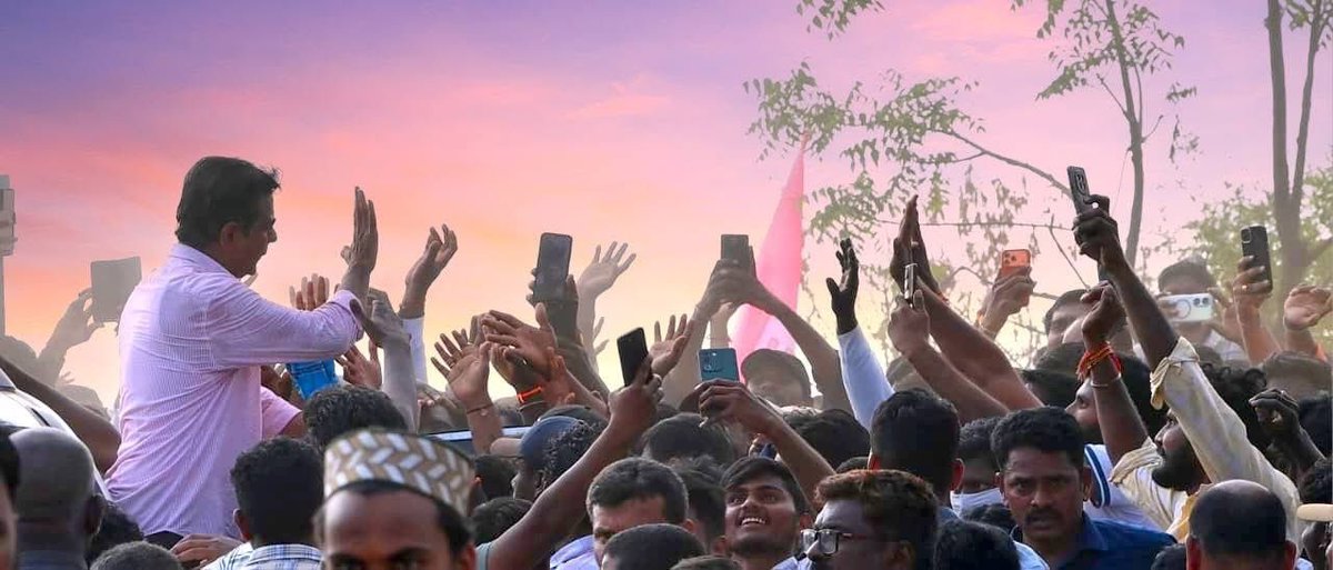 ysathishreddy's tweet photo. Today #KTR in Khammam https://t.co/4TSECEvWfj