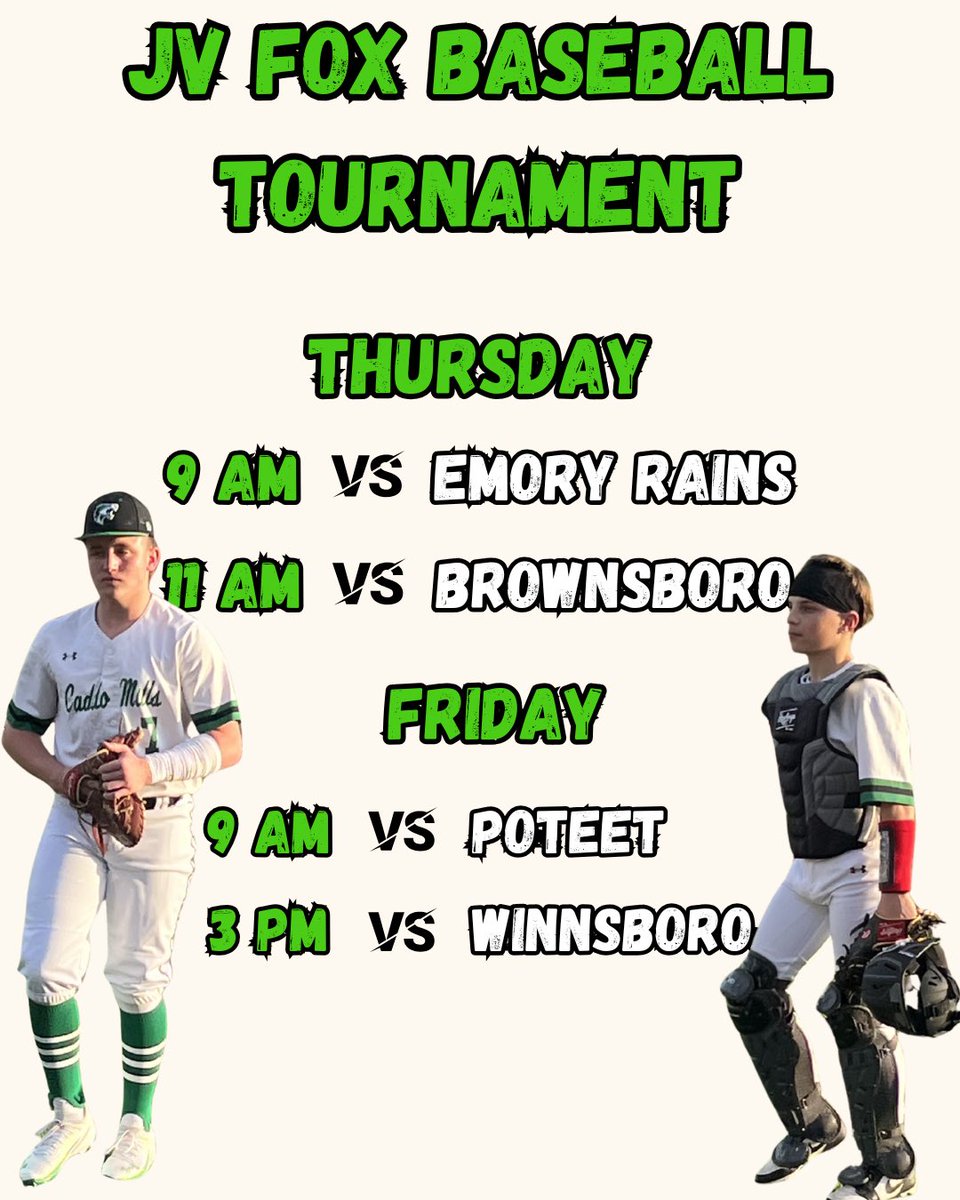 Caddo Mills Baseball tweet media