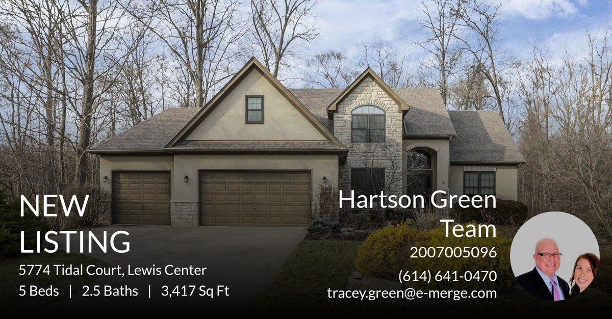 TeamHartson's tweet photo. 📍 New Listing 📍 Take a look at this fantastic new property that just hit the market located at 5774 Tidal Court in Lewis Center. Reach out here or at (614) 641-0470 for more information https://t.co/xy6v1esmWs https://t.co/WgIevntpZV