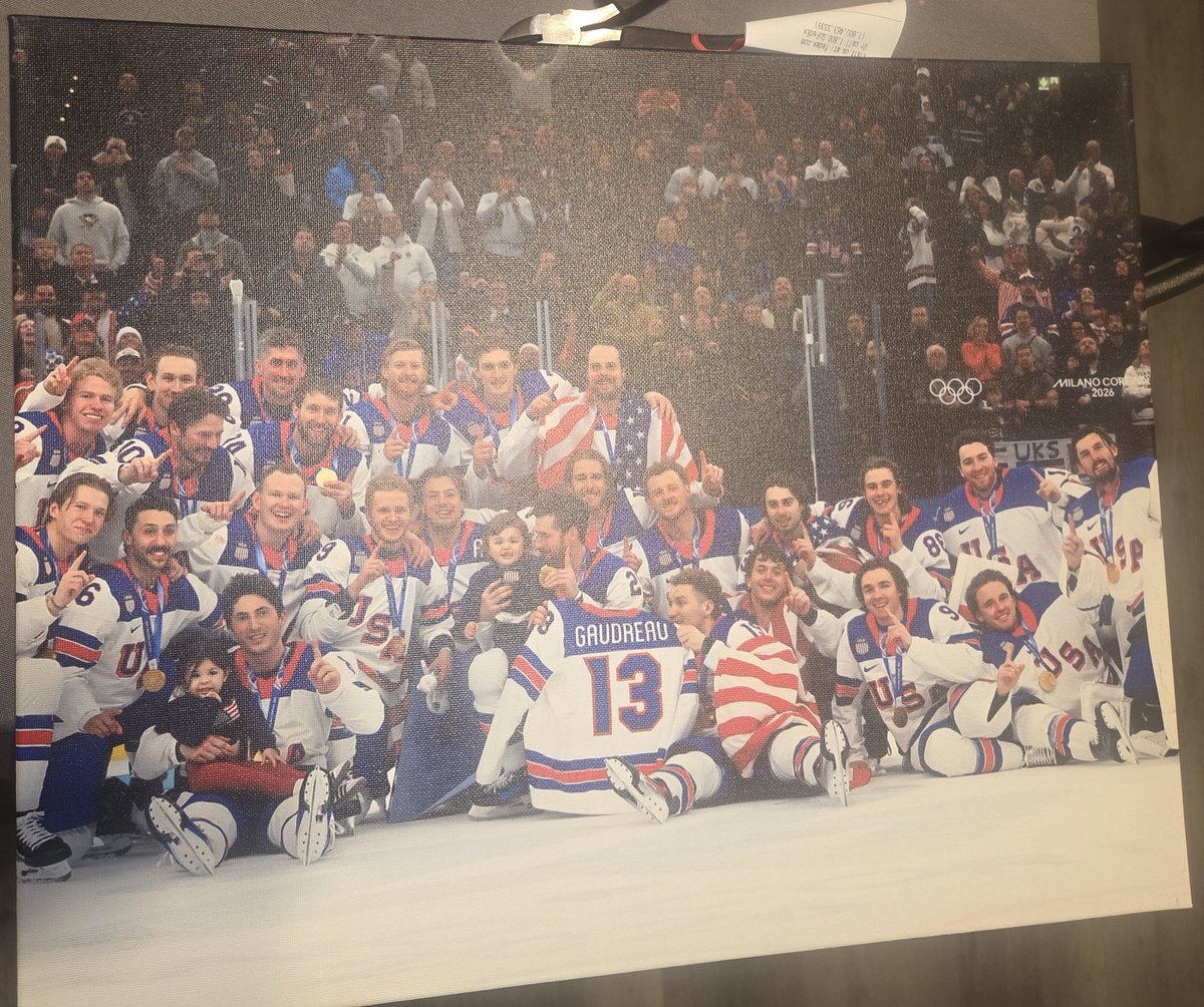 I've got 4 different Tage Thompson/Team USA canvas available. Message if interested, discount on multiple. $30ea, 2/$50. Local pickup/shipping available.