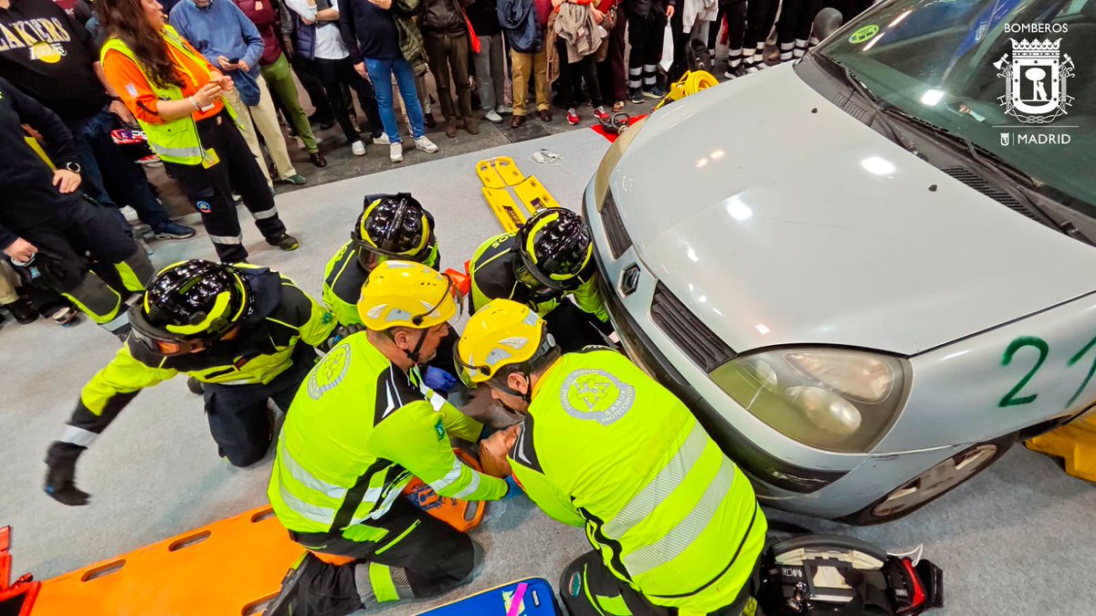 Bomberos Madrid tweet media