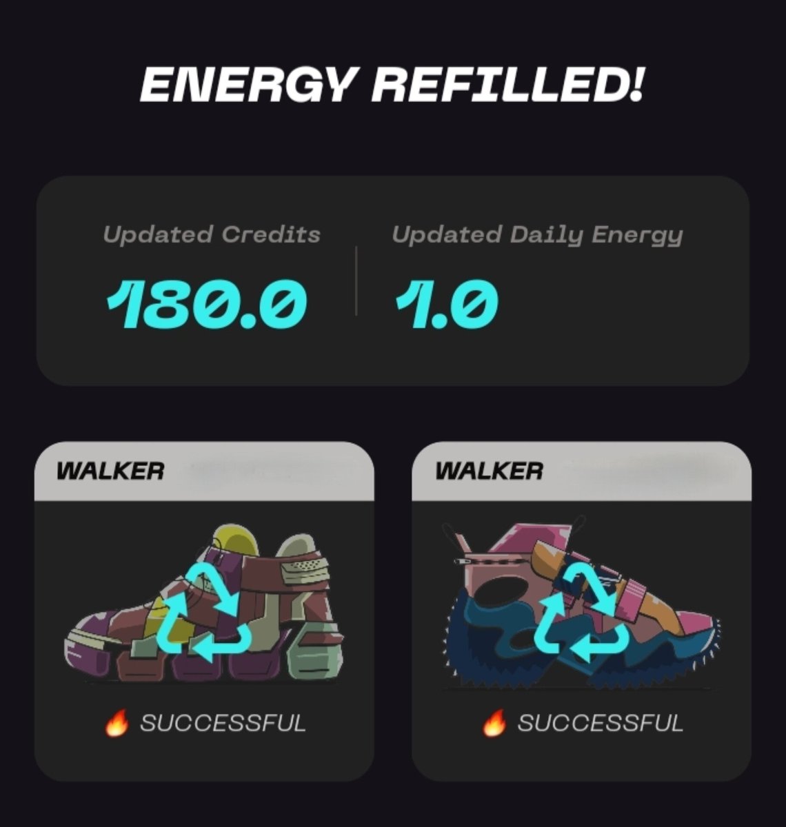 PouriaKz's tweet image. Mint ➡️ Burn 🔥

#STEPNGO #STEPN #MoveToEarn