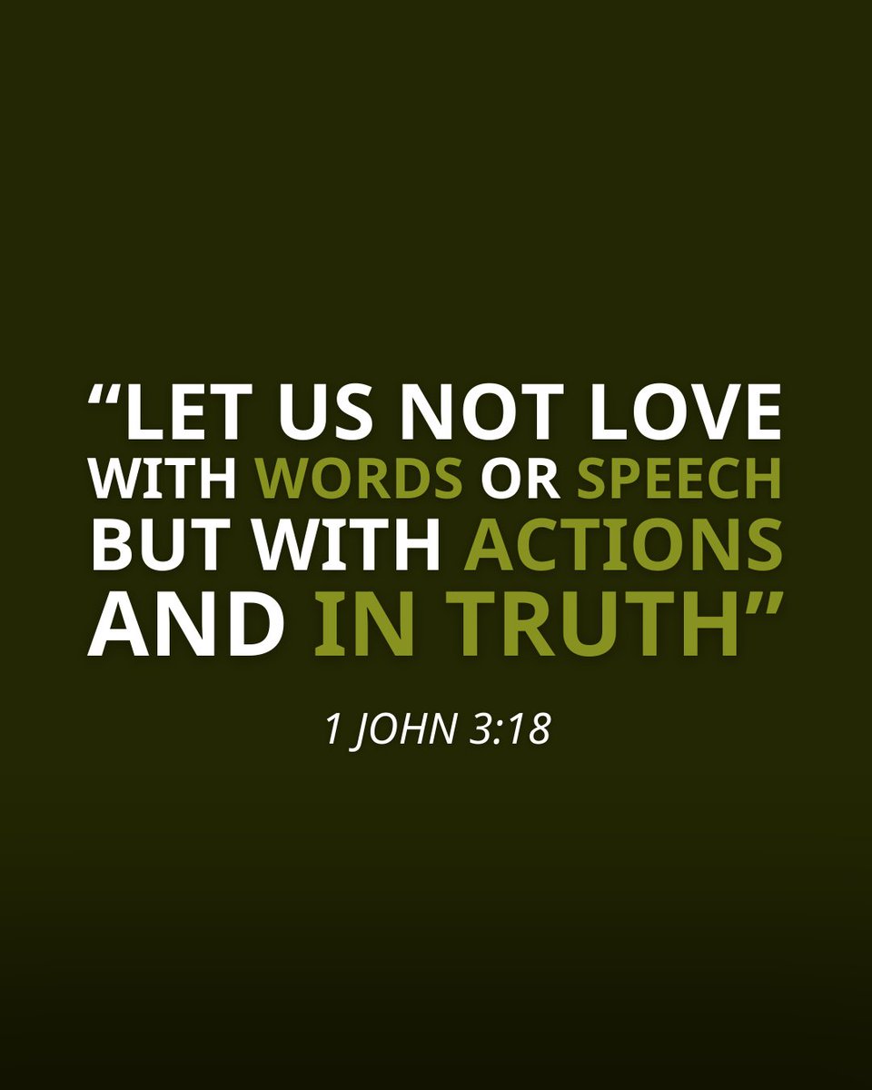 NADadventist's tweet image. Love is a verb! Let us not love with words or speech but with actions and in truth" (1 John 3:18, NIV). #priorities #love #HolySpiritPower #action #Motivation #NADadventist