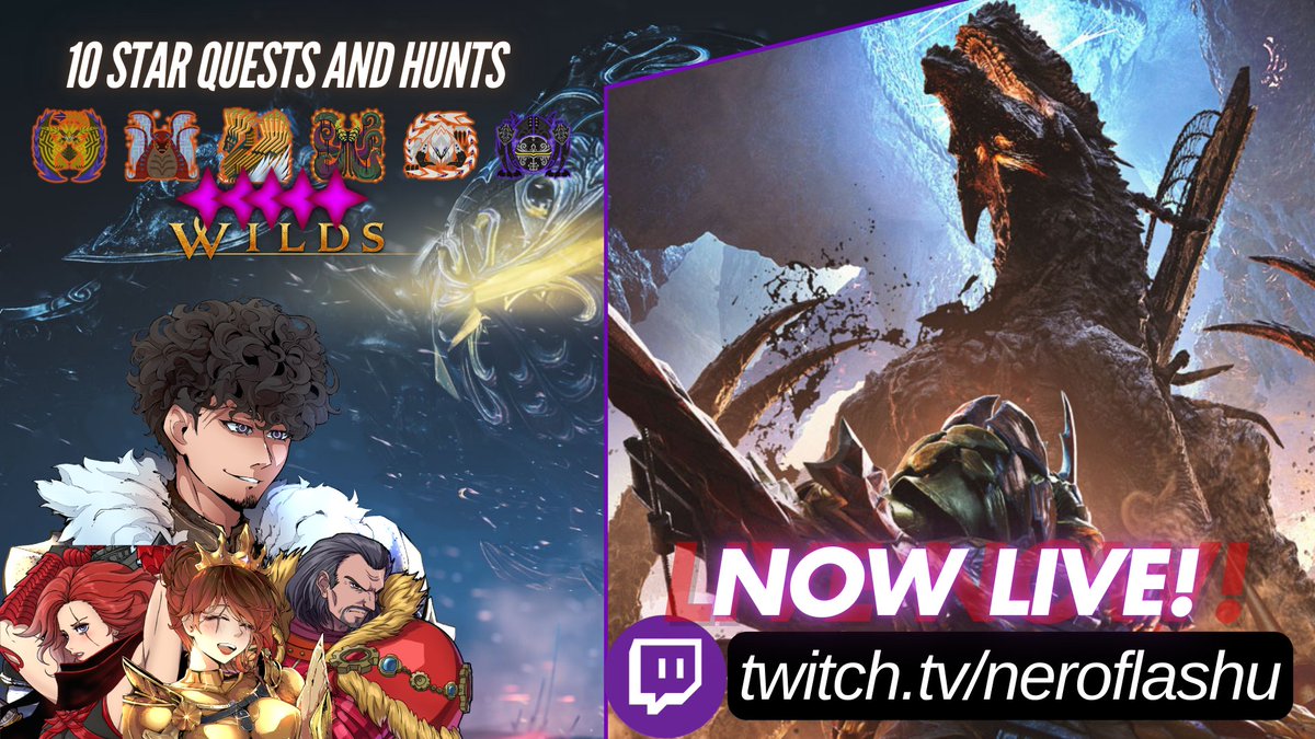 neroflashu's tweet photo. WE'RE LIVE!! TIME TO FACE THESE 10-STAR APEX MONSTERS 😎
https://t.co/u1uxf5LsKt https://t.co/uwGhKGHmxz