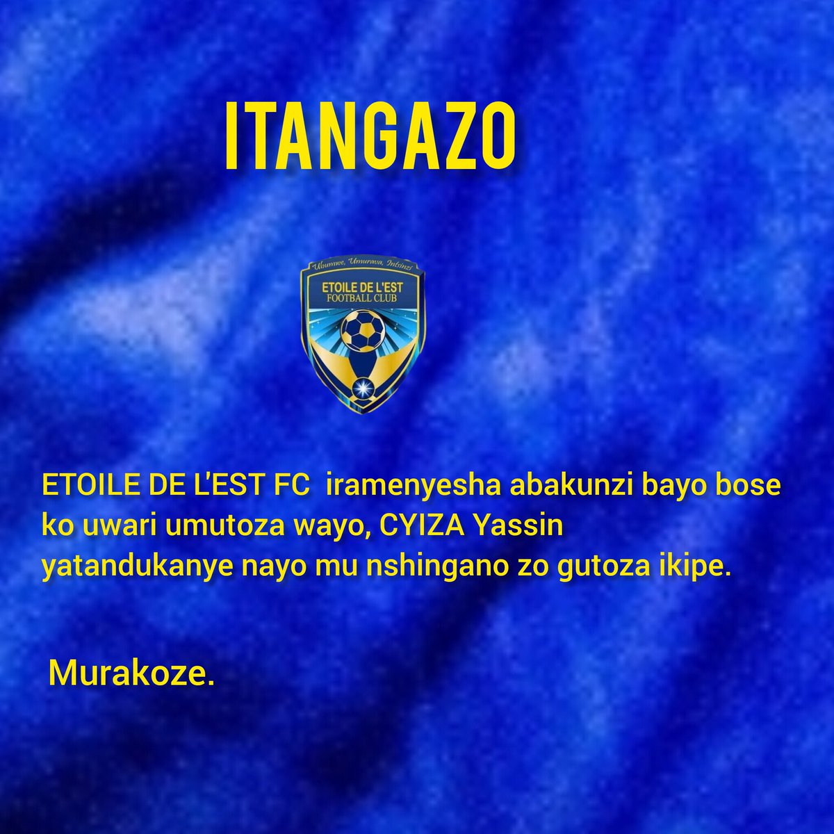 ETOILE DE L'EST FC tweet media