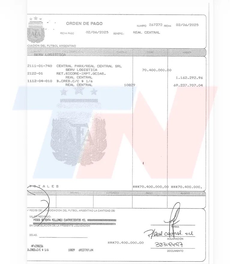 Así que la AFA transfirió $300 millones a Real Central SRL, la firma que figura como propietaria de la mansión ubicada en el country Ayres Plaza, en Pilar? Así que querían evitar que se difundan estas facturas? Mirá vos, nunca lo hubiera imaginado.👇👊💣