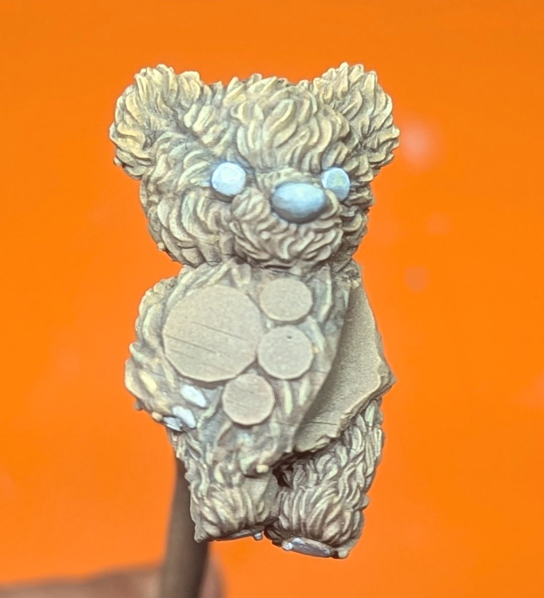 くまくまくま」のくま🐻達にやっと着手です。 まずは長毛系のくま