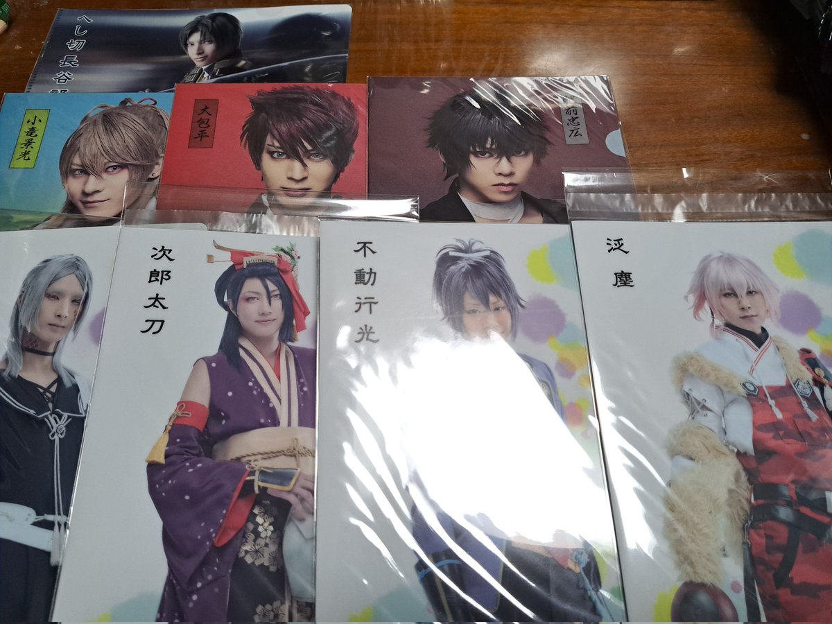 交換】刀ミュ 刀ステ にご茶屋 2.5茶屋 コースター クリアシート