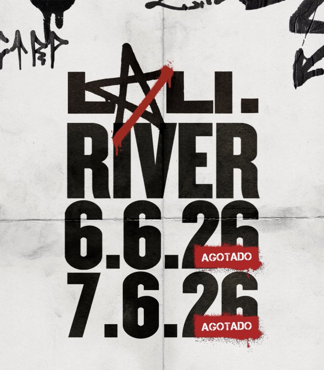 — Faltan exactamente 100 días para el 6 de junio, el primer River de LALI 🔥