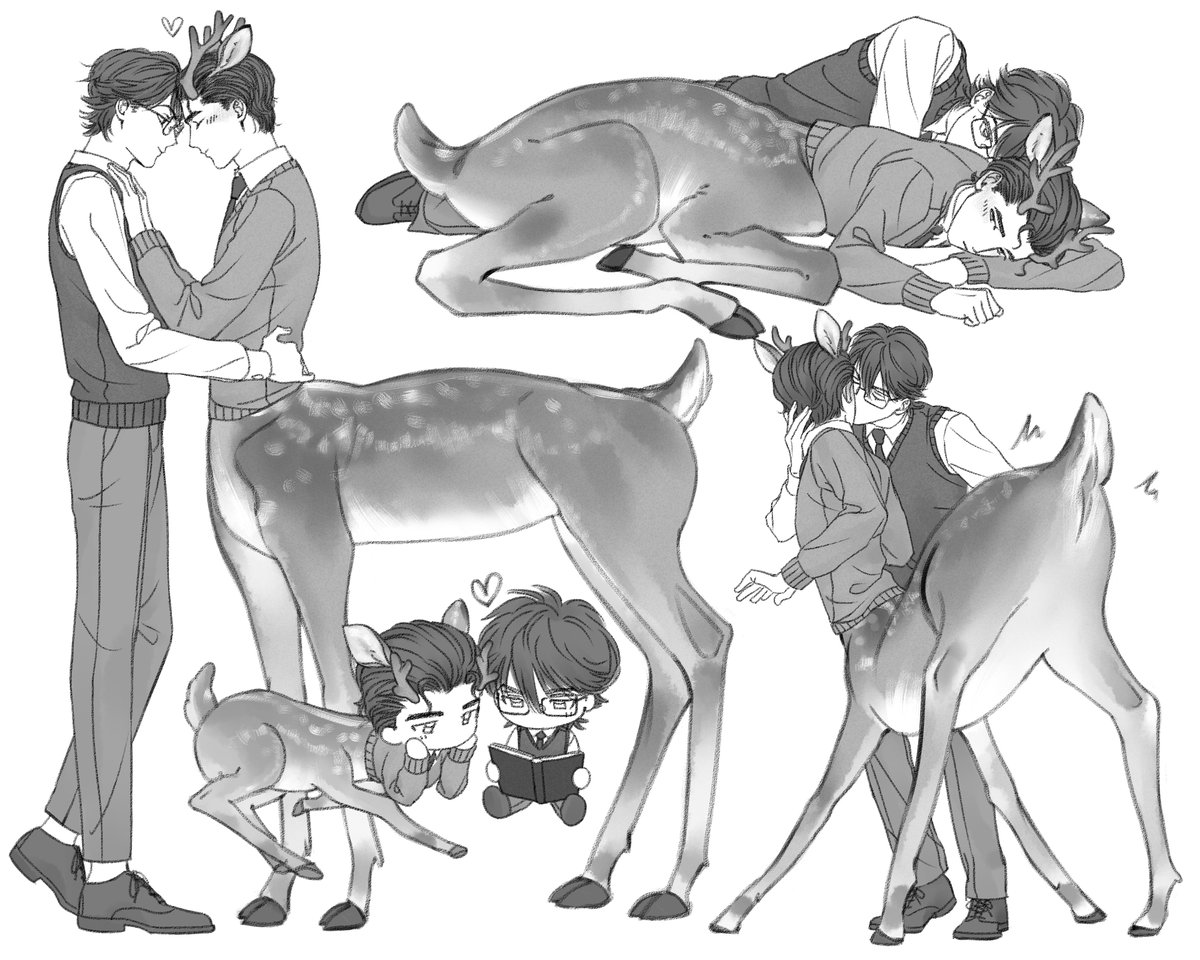 半鹿人Chris🦌
*commissioned by me     
#ダイヤのA 
#御クリ 
#미유크리 
#御幸一也 
#滝川・クリス・優