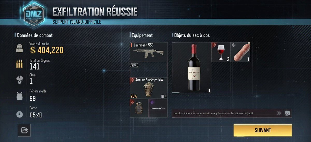 LemmiMobile's tweet image. I went shopping in the DMZ for my date tonight. I hope to conclude ! 

#DMZ #CODMobile #Date #Aperitif