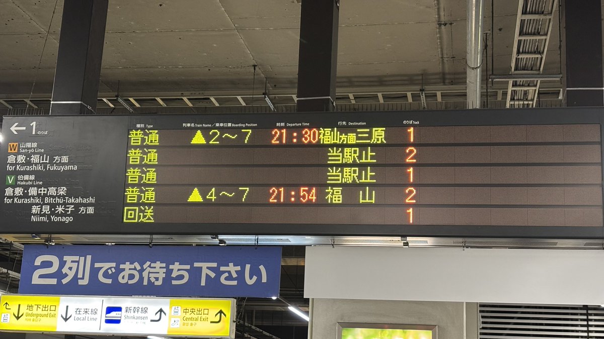 到着はいつも通りのようで