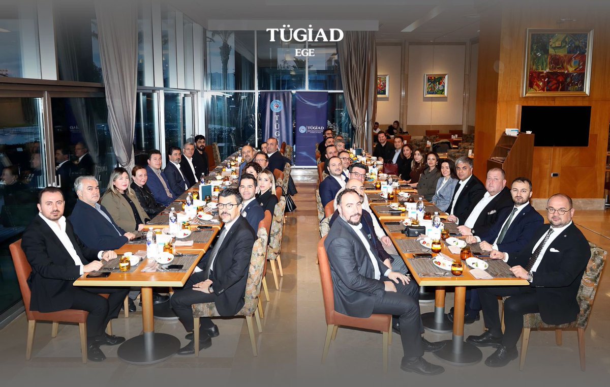 TÜGİAD Ege Şubesi 9. Dönem Yönetim Kurulumuz, ilk toplantısını Wyndham Grand İzmir Özdilek Thermal &amp; Spa’de gerçekleştirdi.

Programımız, üyelerimizin katılımıyla gerçekleşen iftar yemeğiyle sona erdi.

#TÜGİADEge #İzmir #İşDünyası