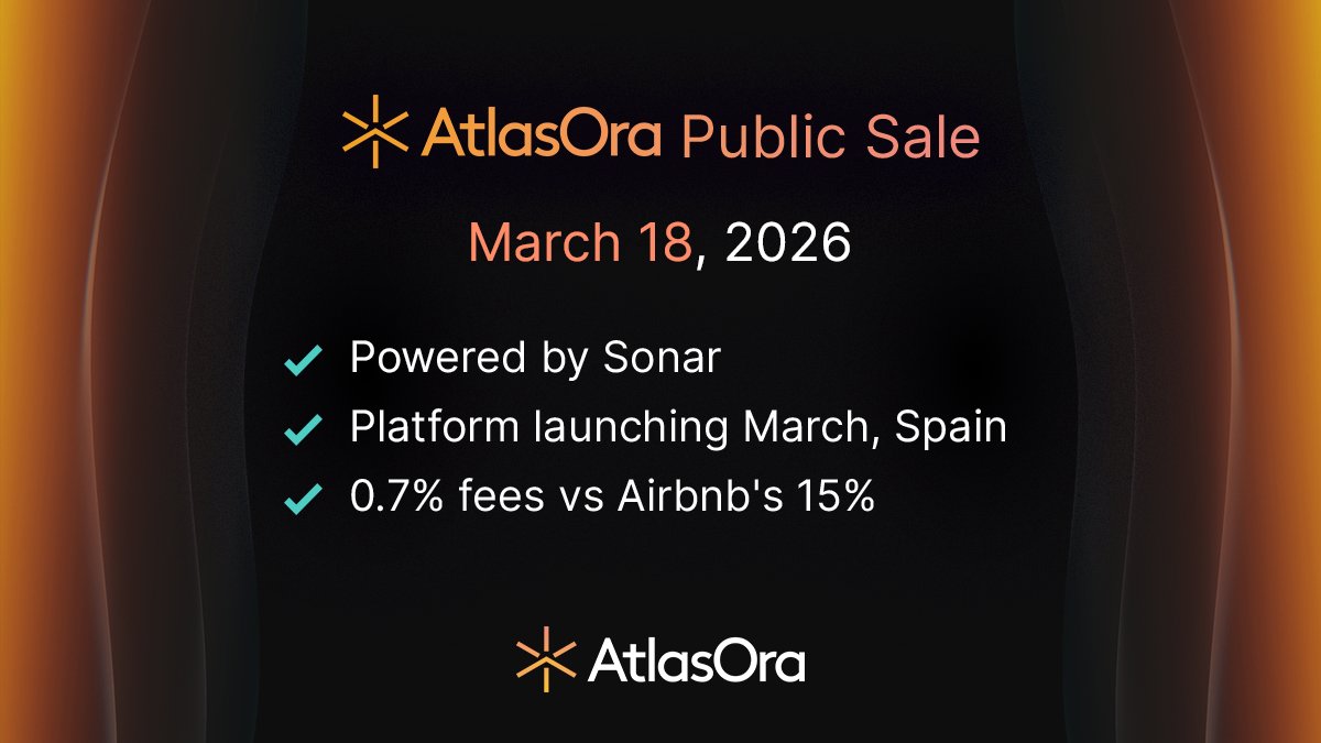 Public sale details ☀️

Launchpad: Sonar <a href="/echodotxyz/">echo</a>
Token: $AORA
Chain: <a href="/base/">Base</a>